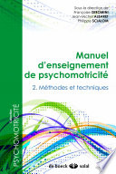 Manuel enseignement psychomotricité 2