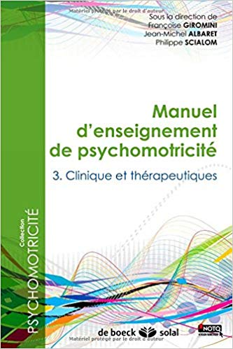 Manuel enseignement psychomotricité 3